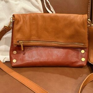 Hammitt Brown and Tan Crossbody Bag